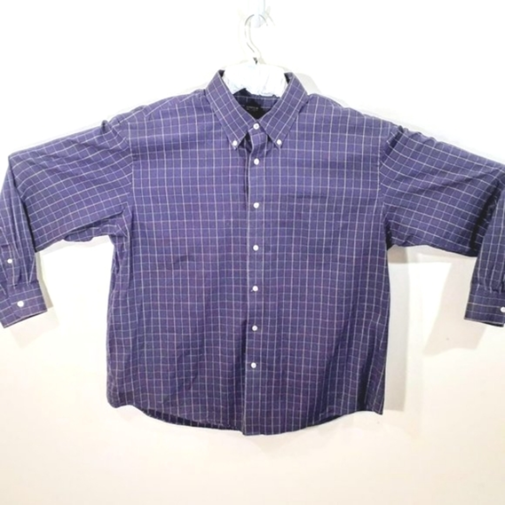 Arrow Long Sleeve Button Down‎ Dress Shirt  Size XXL 18-18 1/2 A9